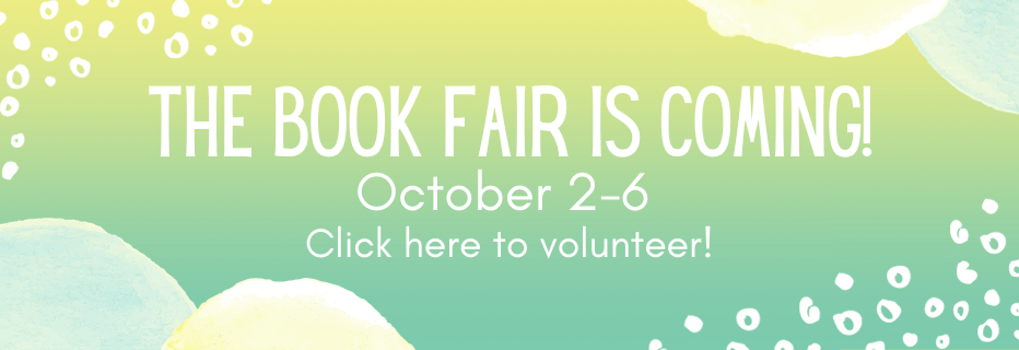 The Bookfair is Coming!
