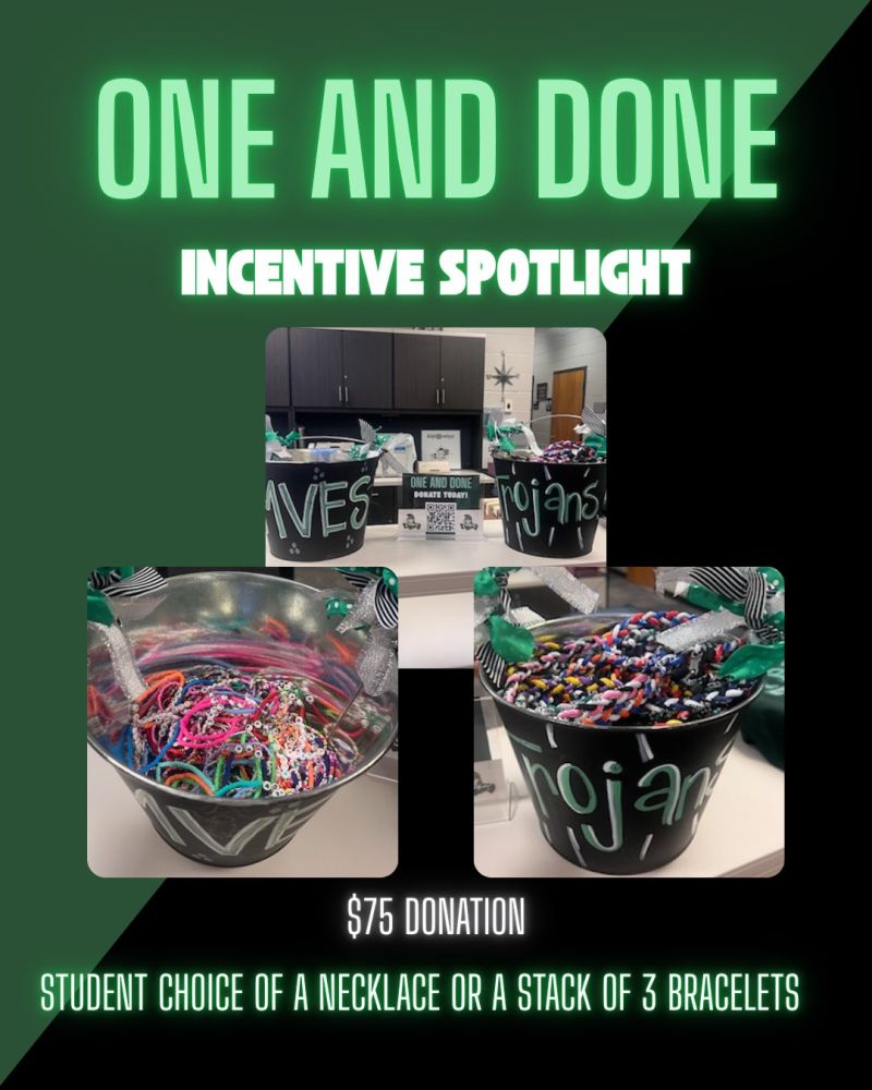 Image for the Tweet beginning: 💚✨ Incentive Spotlight! ✨💚
$75 donors