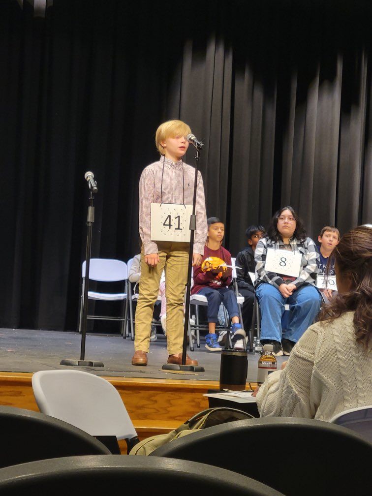 Image for the Tweet beginning: Congrats Dalton for representing MVES